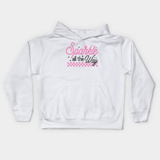 Sparkle All The Way Kids Hoodie